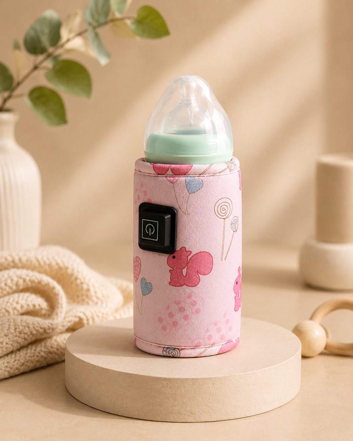 USB Bottle Warmer Sleeve — Cartoon Prints
