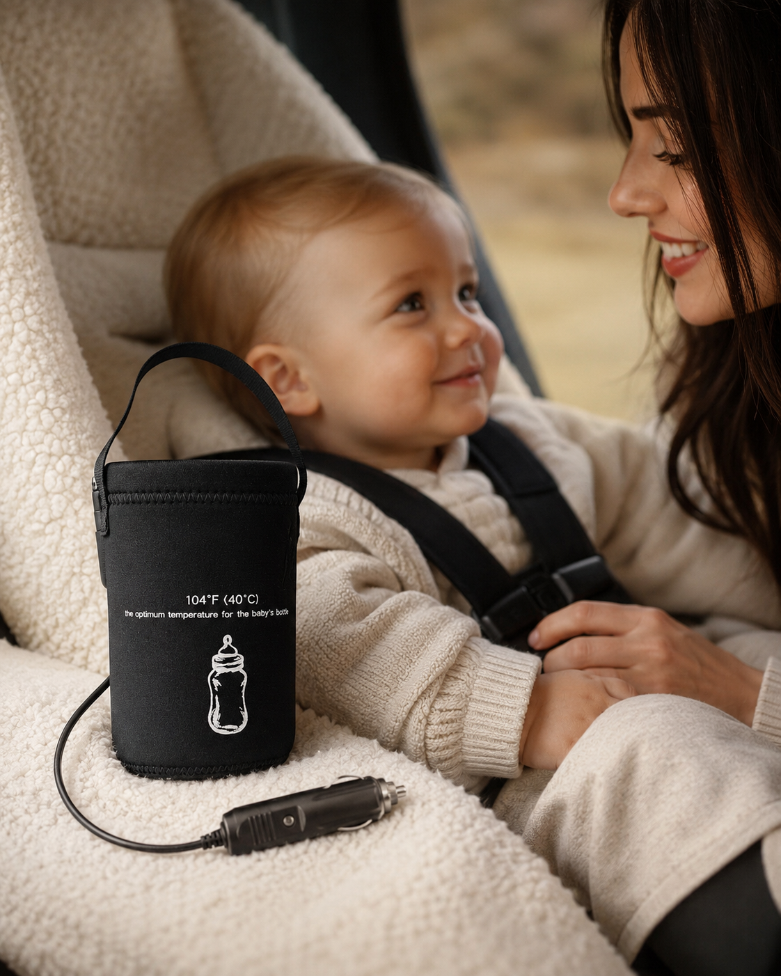 Car Travel Baby Bottle Warmer
