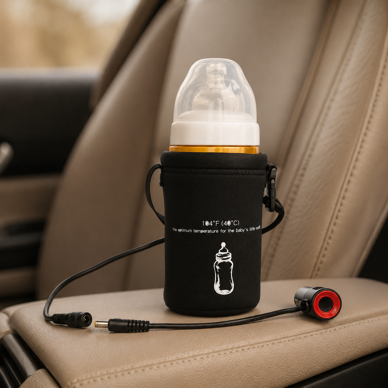 Car Travel Baby Bottle Warmer