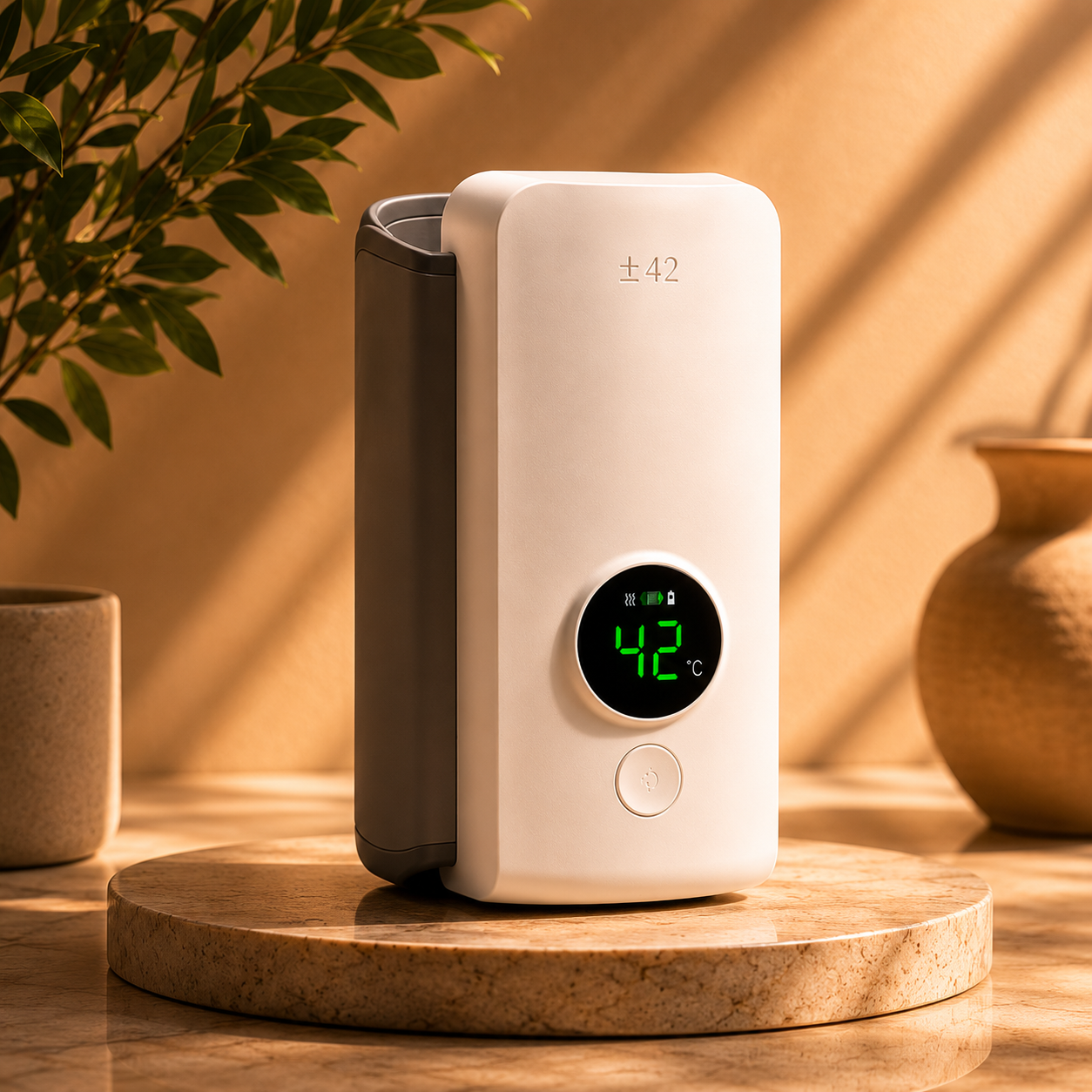 Wireless Rechargeable Bottle Warmer