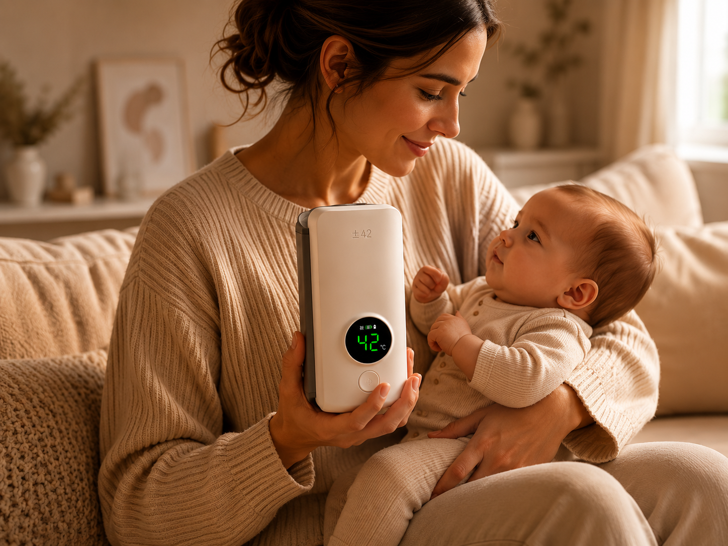 Wireless Rechargeable Bottle Warmer