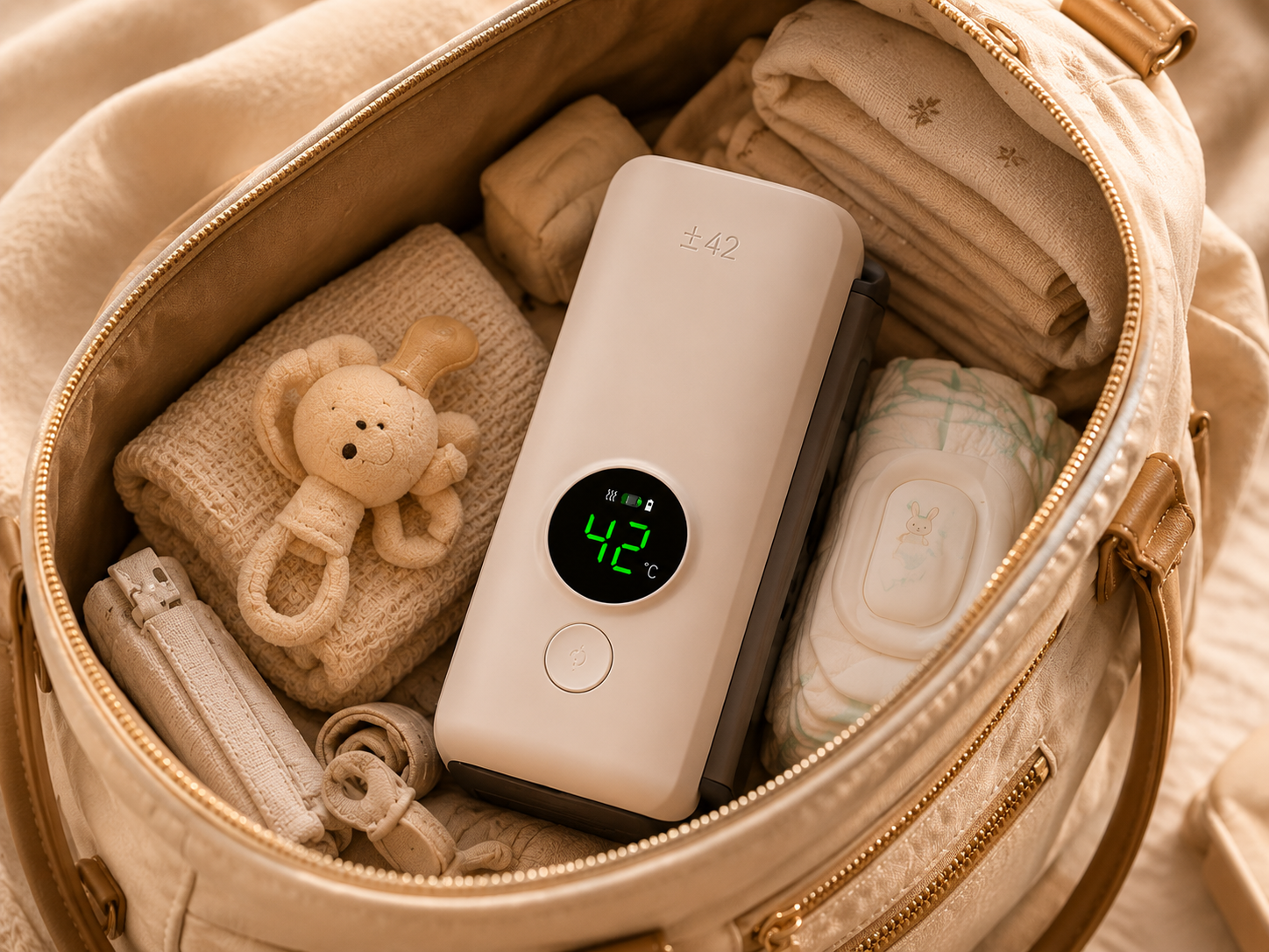 Wireless Rechargeable Bottle Warmer