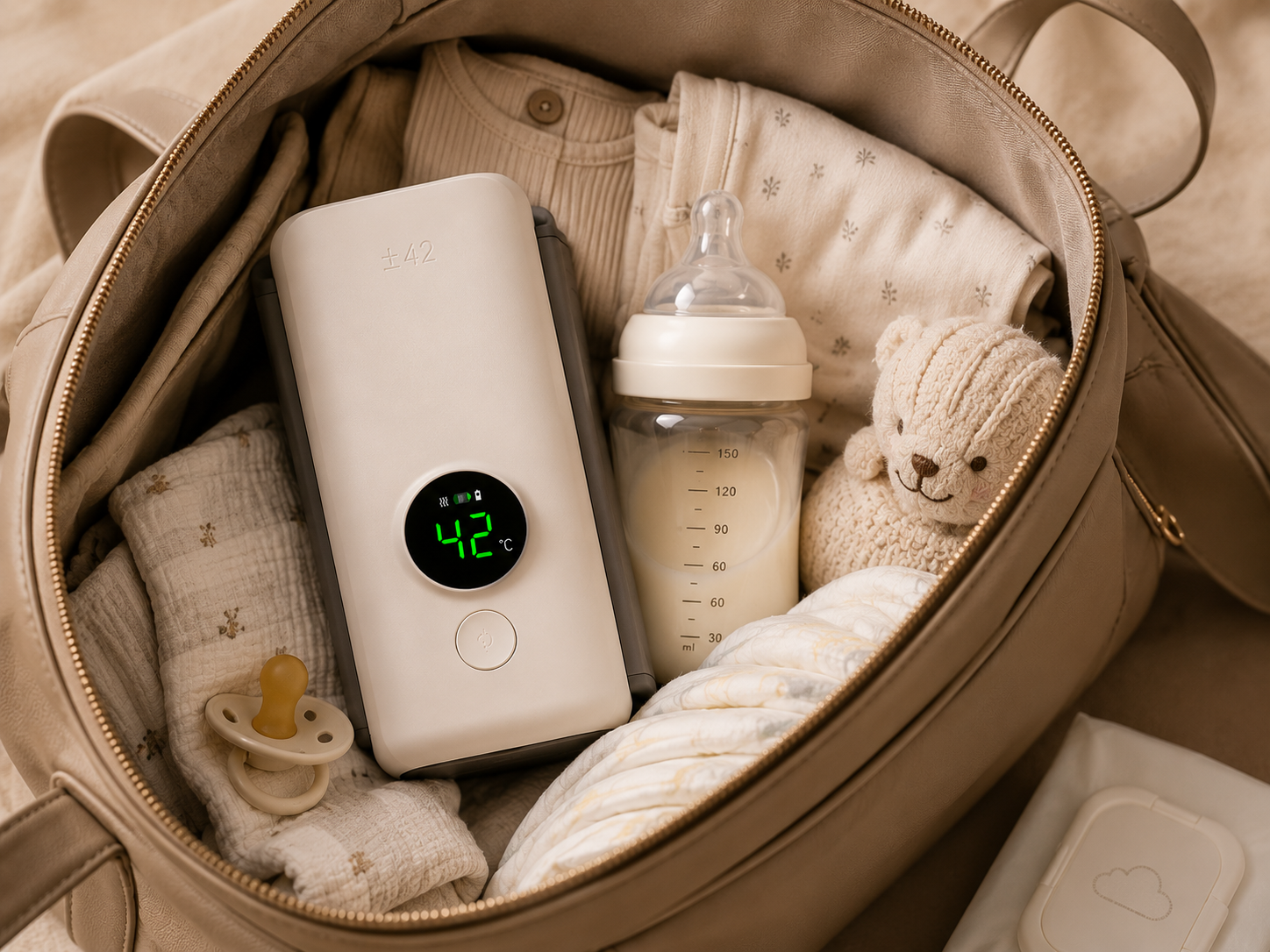 Wireless Rechargeable Bottle Warmer