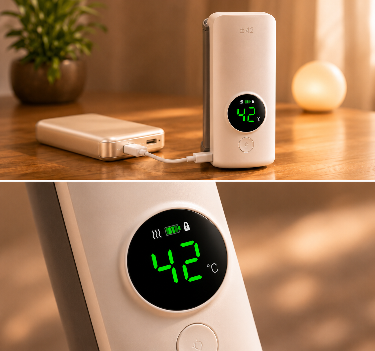 Wireless Rechargeable Bottle Warmer