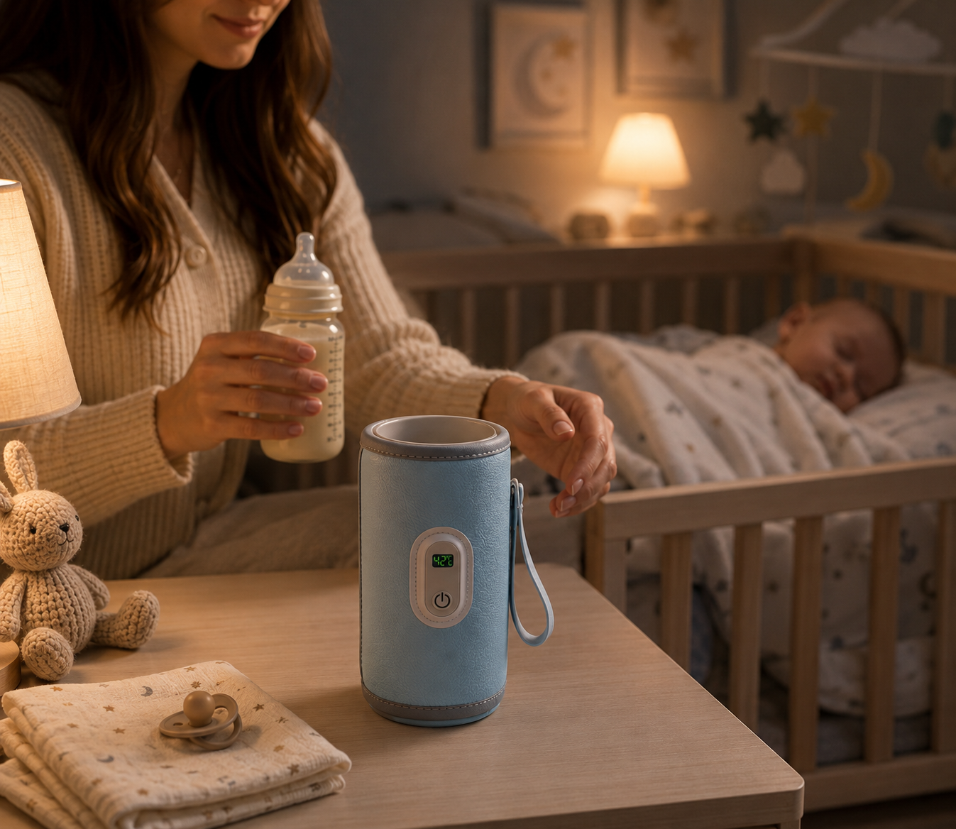 USB Portable Baby Bottle Warmer