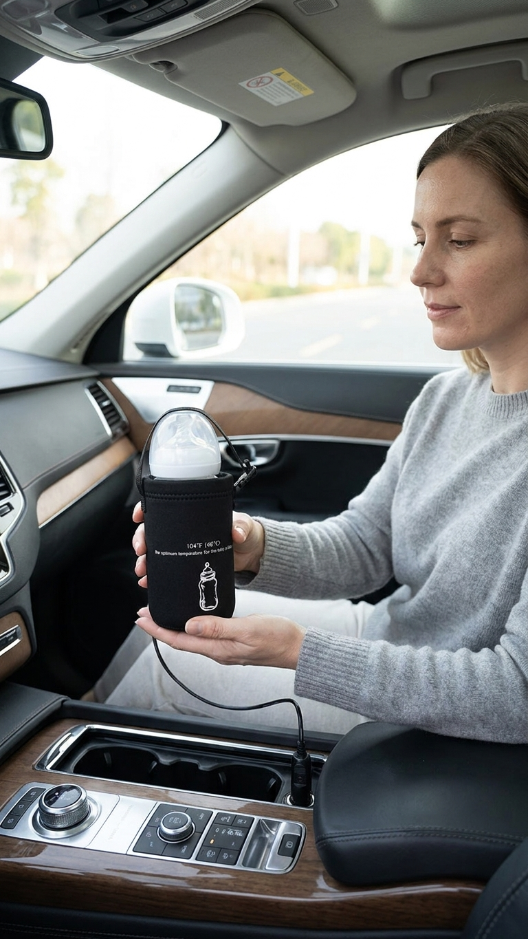 Car Travel Baby Bottle Warmer